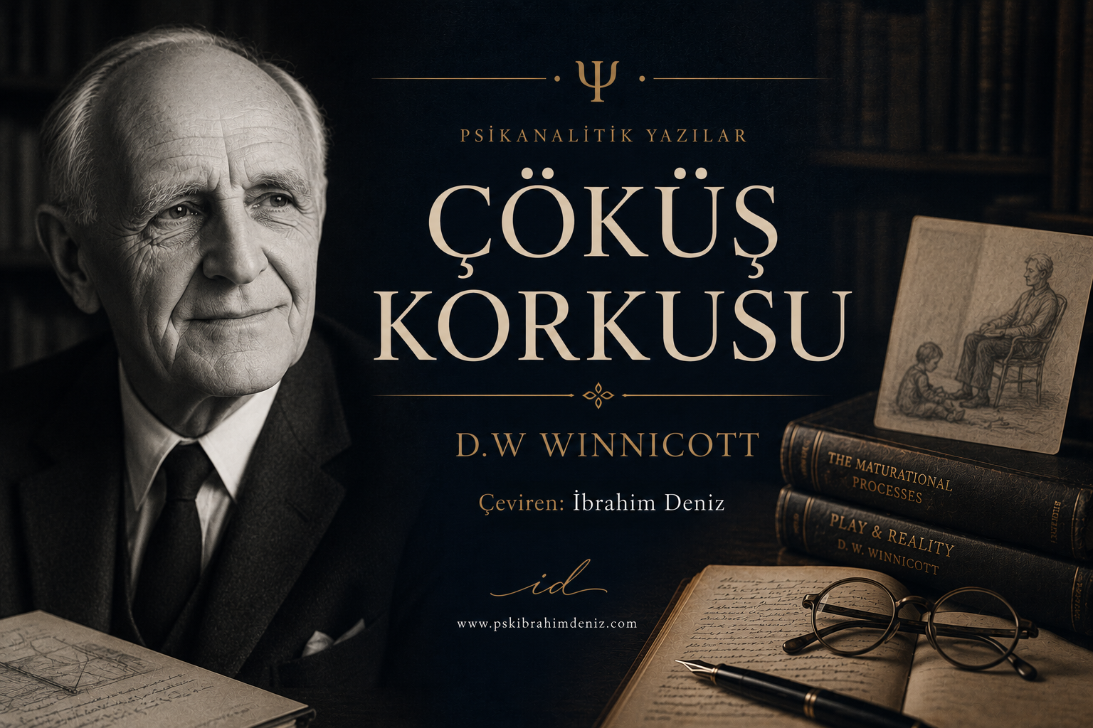 Winnicott Çöküş Korkusu kapak görseli