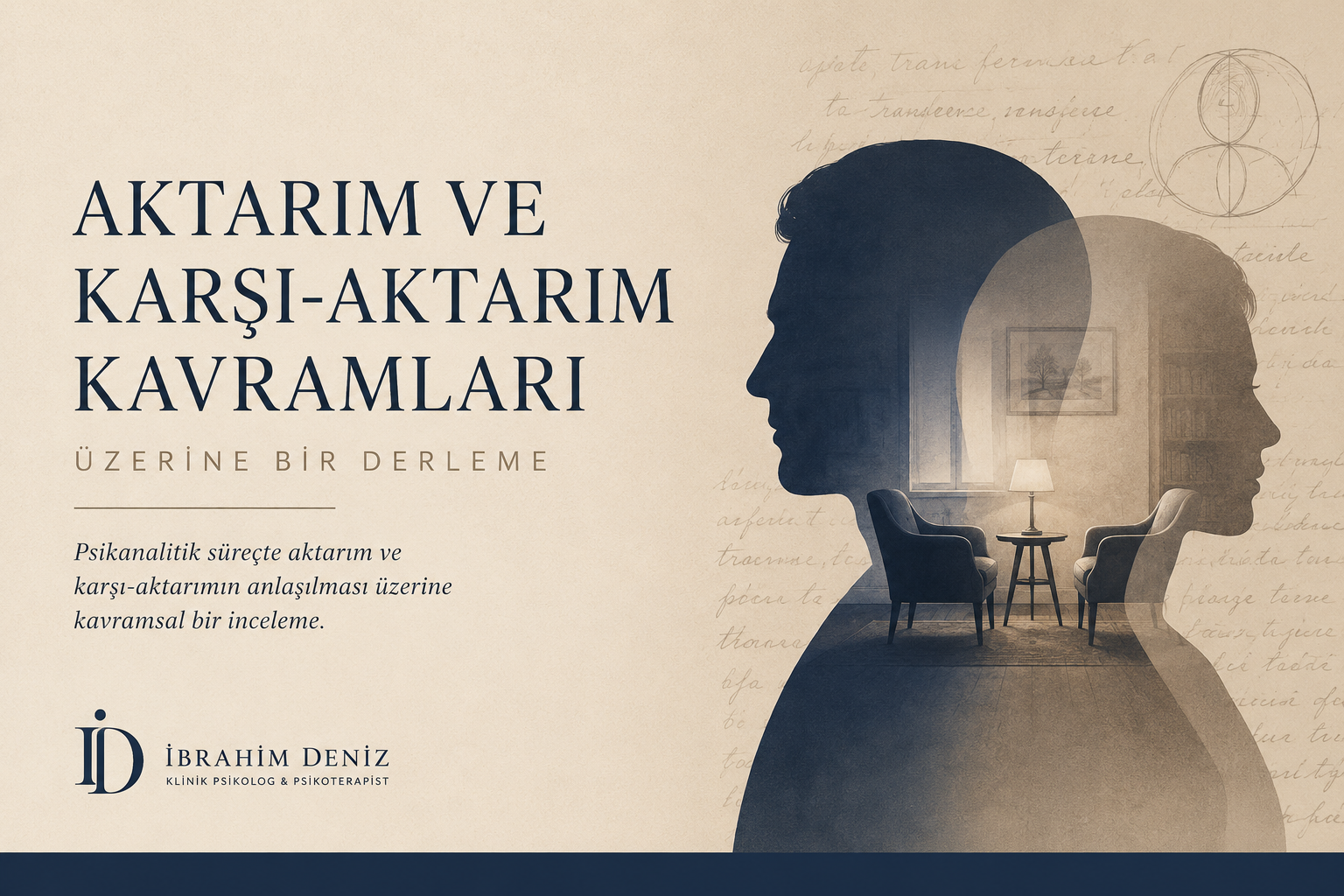 Aktarım ve karşı aktarım kavramları makalesi kapak görseli