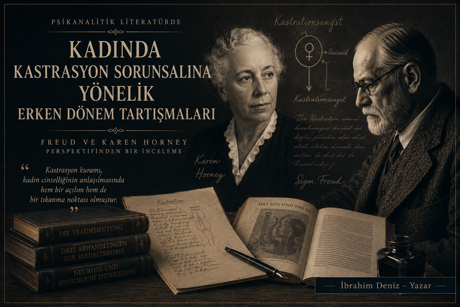Kadında kastrasyon sorunsalı makalesi kapak görseli