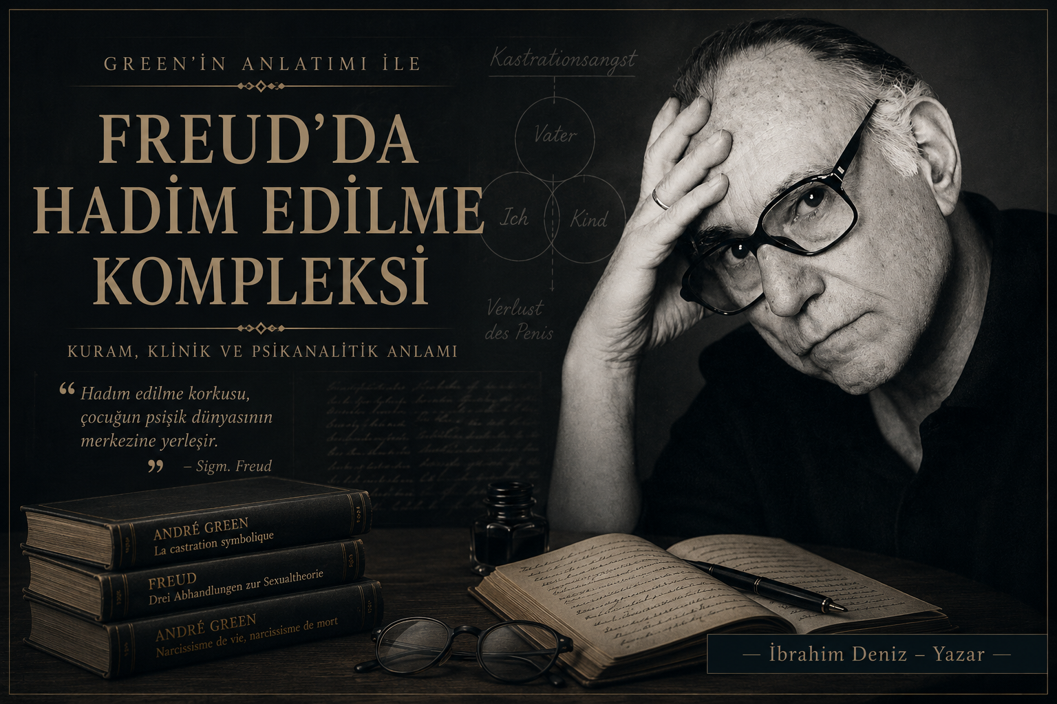 Freud hadım edilme kompleksi Green makalesi kapak görseli